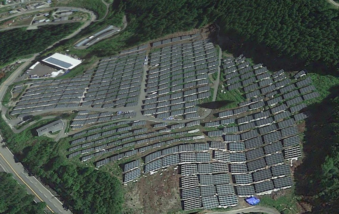 舞台峠太陽光発電所