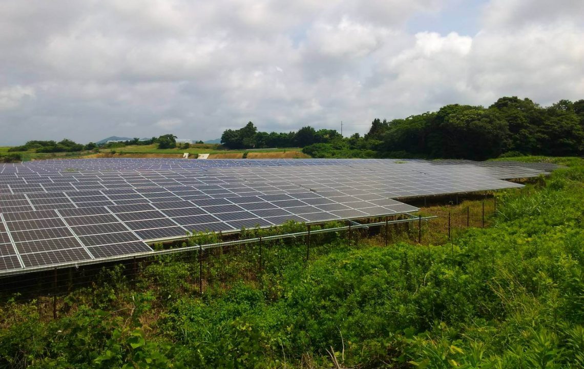 豊橋市小松原町太陽光発電所